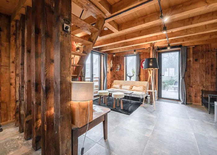 Ski-in-out Face Au Montblanc & Bain Nordique Alpehytte