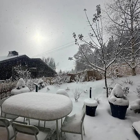 Horská chata Ski-in-out Face Au Montblanc & Bain Nordique