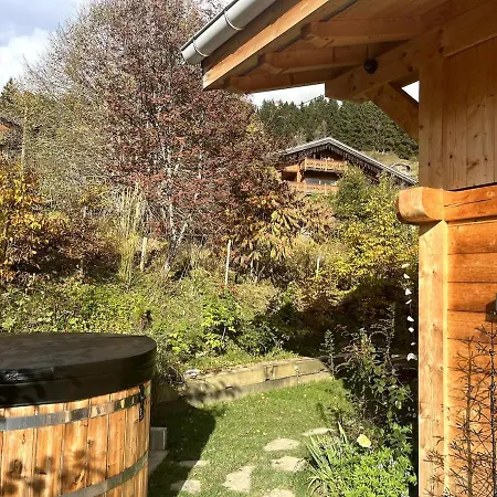 Ski-in-out Face Au Montblanc & Bain Nordique Horská chata *