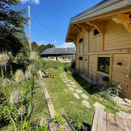 Ski-in-out Face Au Montblanc & Bain Nordique Horská chata