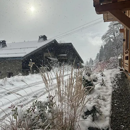 Chalet Ski-in-out Face Au Montblanc & Bain Nordique Megeve