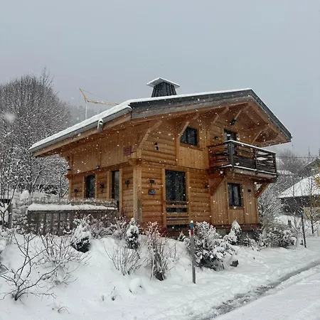 Chalet Ski-in-out Face Au Montblanc & Bain Nordique