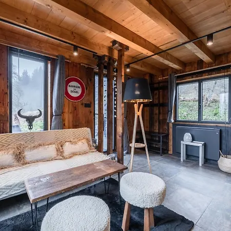 Horská chata Ski-in-out Face Au Montblanc & Bain Nordique Megève