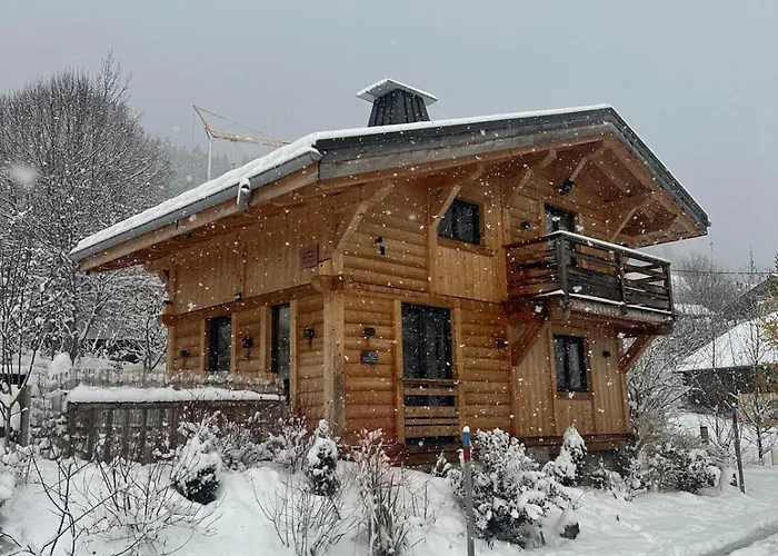 Шале Ski-in-out Face Au Montblanc & Bain Nordique