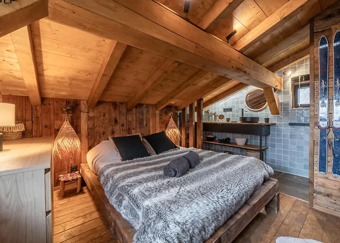 Ski-in-out Face Au Montblanc & Bain Nordique *